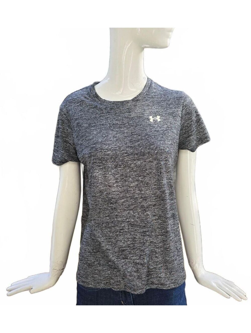 Lot of 4 Women's Athletic Shirts Nike Under Armour Oiselle Gym Bundle Sz S M 6